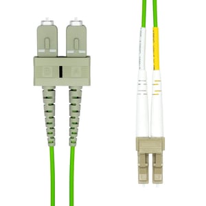 ProXtend FO-LCSCOM5D-010 InfiniBand-/Glasfaserkabel, 10 m, LC/SC, grün