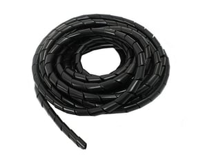 Maclean MCTV-685 Cable Sleeves, Black, 8.7 mm