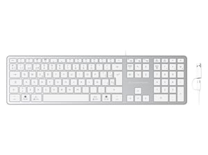 Conceptronic KAYNE02WES klawiatura Uniwersalne USB QZERTY Hiszpański Biały