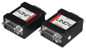 Lindy VGA / Audio In-line Adapter, Black