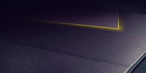 CHERRY XTRFY GP1 Podkładka dla graczy Czarny, Szary, Żółty