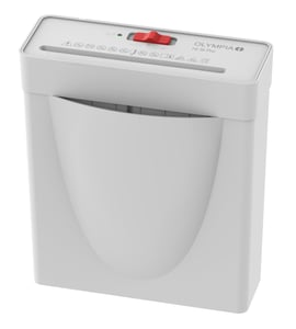 Olympia PS 36 Pro Shredder, Strip-Cut, 72 dB, White