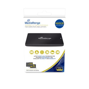MediaRange MR1003 SSD-enhet 480 GB 2,5" SATA III TLC
