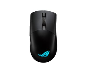 ASUS ROG Keris Wireless AimPoint Gaming-Maus Rechtshänder RF Wireless + Bluetooth + USB Typ C Optisch 36000 DPI