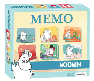 Barbo Toys Moomin Square Memo My First Memo - Real Pictures Gra karciana Pamięć