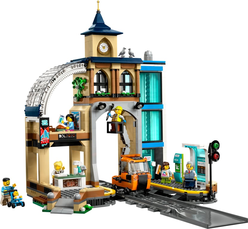фото Блоковий конструктор LEGO City Центральний залізничний вокзал (60469)