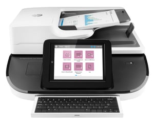 HP Digital Sender Flow 8500 fn2 flatbäddsskanner
