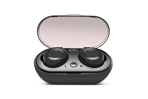 Xoro KHB 25 Zestaw słuchawkowy Bezprzewodowy Douszny Sport Bluetooth Czarny