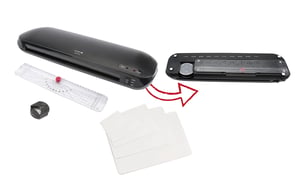 Olympia 3138 Laminator Cold/Hot Laminator 400 mm/min Black