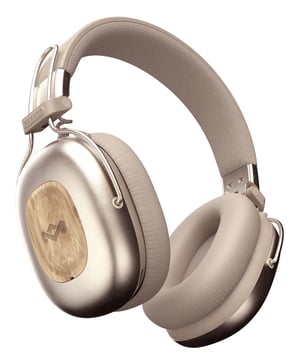 The House Of Marley Positive Vibration Rebel Zestaw słuchawkowy Przewodowy i Bezprzewodowy Opaska na głowę Połączenia/muzyka Micro-USB Bluetooth Miedziany, Złoto