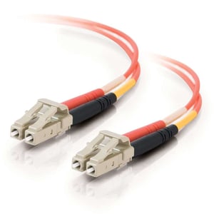 C2G 10 m LC/LC LSZH Duplex 50/125 multimode fiberpatchkabel InfiniBand-/fiberkabel Orange