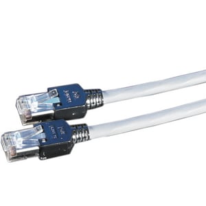 Draka Comteq SFTP-Patchkabel Cat5e, grau, 2 m Netzwerkkabel, grau