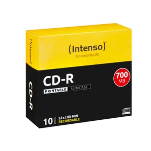Intenso CD-R 700 MB 52x, 10 Stück
