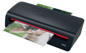 GBC 240 Värmelaminator 400 mm/min Svart, Röd