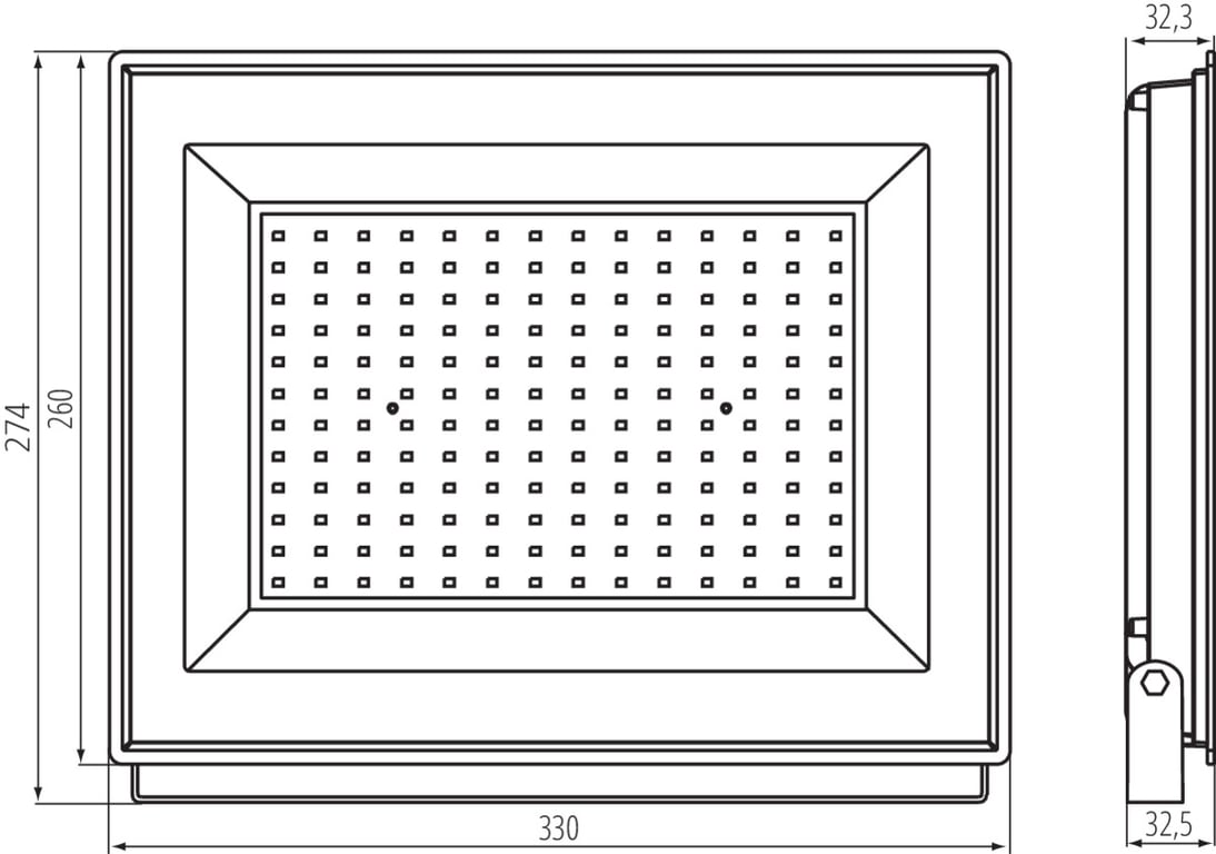 Kanlux S.A. 31395 oświetlenie zewnętrzne LED 150 W F