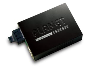PLANET FT-802 nätverkskonverterare 100 Mbit/s 1310 nm Multifunktionell, Enkel Svart