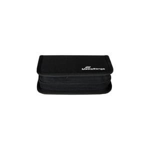 MediaRange BOX98 memory card case for 3 cards Nylon Black