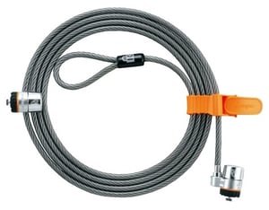 DELL MicroSaver Twin Cable Clamp, Silver