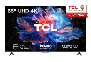 TCL V6C 65V6C Telewizor 165,1 cm (65") 4K Ultra HD Smart TV Wi-Fi Metaliczny 280 cd/m²
