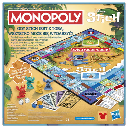 Monopoly Edycja Disney Stitch