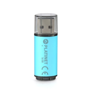 Platinet PMFE16BL USB-Stick 16 GB, USB Typ A 2.0, blau