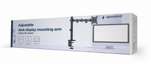 Gembird MA-D1-01 Monitorhalterung/-ständer 81,3 cm (32") Schreibtisch Schwarz