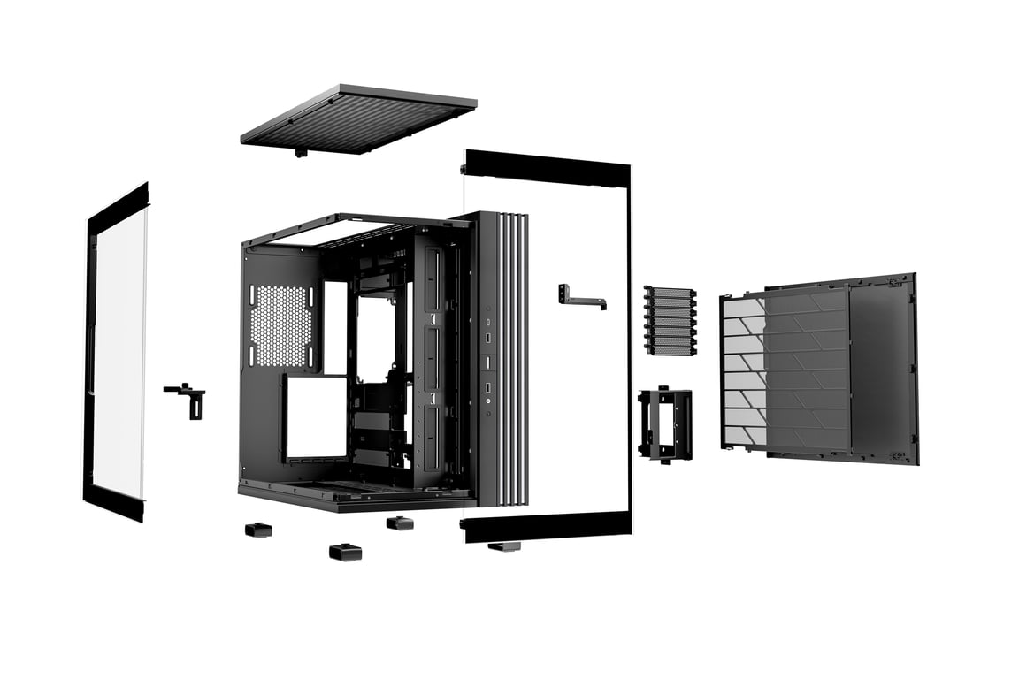 be quiet! LIGHT BASE 600 DX Black Midi Tower Czarny