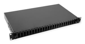 VALUE 21.99.0649 connector tray, 1 pc. Black. Suitable for indoor use