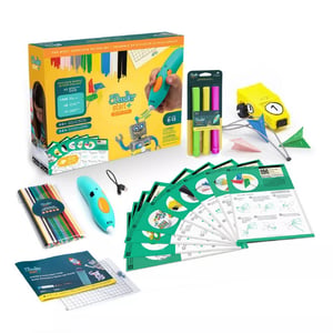 3Doodler Start Plus Costc – erweitertes Set mit 3D-Stift 0,77 mm, türkis