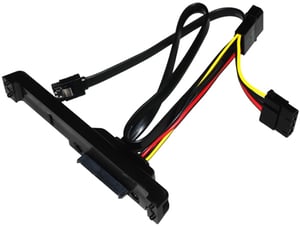 Silverstone CP05 SATA Cable, 0.5 m, Black