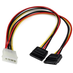 StarTech PYO2LP4SATA intern strömkabel 0,304 m