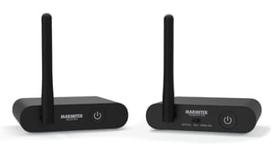 Marmitek Audio Anywhere 730 Nadajnik i odbiornik AV Czarny