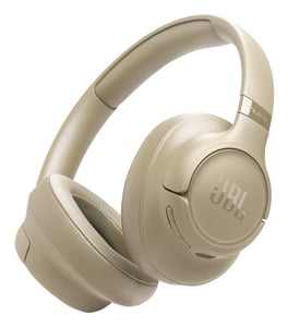 JBL Tune 730BT Trådlösa hörlurar med huvudbåge Anslutningar/musik USB Type-C Bluetooth Beige