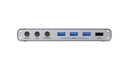 UNITEK D1118AGY01-EU przełącznik KVM Szary
