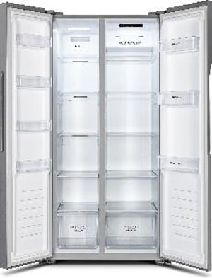 Gorenje NRS8181KX chłodziarko-zamrażarka otwierana obustronnie Wolnostojący 441 l Szary