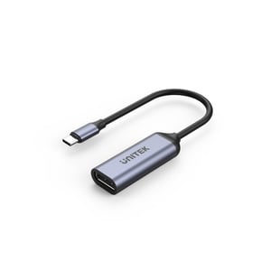 UNITEK V1415A adapter kablowy 0,15 m USB Type-C DisplayPort Szary