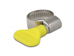 DeLOCK Pipe Clamp, Butterfly Type, 13–19 mm, 10 pcs.