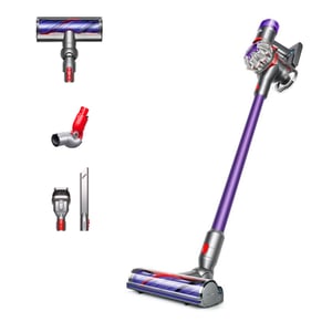 Dyson V8 Origin 2-in-1-Standstaubsauger, Akku, Trocken, beutellos, 425 W, Violett, Silber