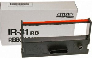 Citizen IR31R/B Druckband Schwarz, Rot