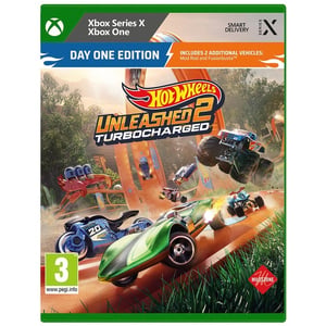 Milestone Hot Wheels Unleashed 2: Turbocharged - Day One Edition Standardowy Chińska uproszczona, Chińska tradycyjna, Niemiecki, Angielski, Hiszpański, Francuska, Indonezyjska, Włoski, Japońska, koreańska, Polski, POR-BRA, Rosyjski, Tajska Xbox One/Xbox S