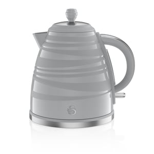Swan SK31050GRN 1.7 L 3000 W Electric Kettle, Gray