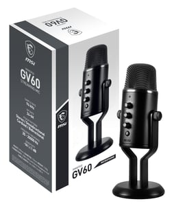 MSI IMMERSE GV60 Mikrofon Schwarz Mikrofon für Spielekonsolen