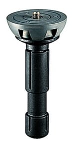 Manfrotto 520BALL Schale 75 mm mit Drehknopf, Stativ, schwarz