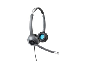 Cisco 522 Headset, kabelgebunden, Kopfbügel, Büro/Callcenter, Schwarz, Grau