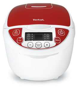 Tefal RK705138 Multifunctional Electric Pot, 5 L, 600 W, Red, White