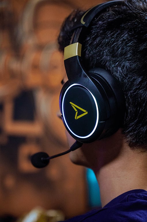 фото Навушники з мікрофоном Lexip Metaltech Black/Gold (JVAMUL00162)