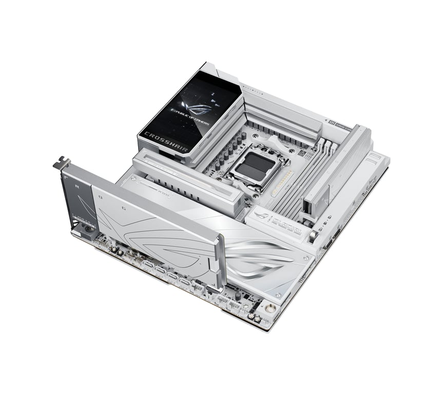 ASUS ROG CROSSHAIR X870E GLACIAL AMD X870E Gniazdo AM5 Rozszerzone ATX