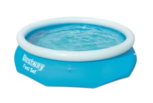 Bestway Fast Set 57266 Outdoor Above-Ground Pool Inflatable Pool Circular Shape 3638 l Blue