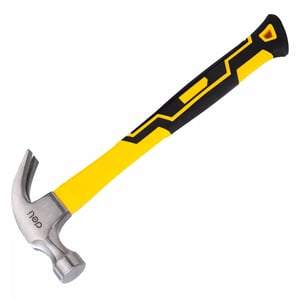 Deli Tools EDL5002 młotek Młotek ciesielski Czarny, Srebrny, Żółty