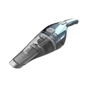 Black & Decker NVC220WBC odkurzacz przenośny Niebieski, Chrom Bez worka